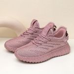 product_image_name-Fashion-Women's Casual Breathable Knit Sports Shoes - Lightweight, Comfortable for Daily Wear-6