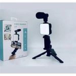 Generic AY-49 Video Making Kit Vlogging Tripod With Light - image 2