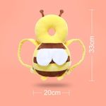 Arsuxeo Head Back Protector Baby Protect Pillow Learn Walk Head Protector Cushion - image 2