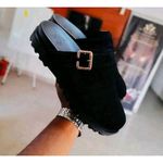 Elegant Men's Half Shoe Black