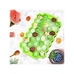 Silicone Honeycomb Ice-blocks Molds Tray For Chilled Drinks - 1 Pc