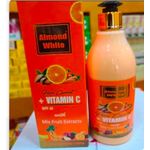 Almonds Original Pure Carrot + Vitamin C With Fruit Extract Lotion