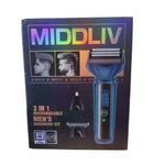 Generic MIDDLIV 3in1 rechargeable men's grooming's kit