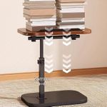 product_image_name-Generic-Foldable C-shaped mobile table, 360° rotating and height-adjustable workstation - Heavy-duty metal table - Space-saving laptop desk-6