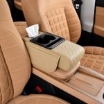 Generic Premium Car Center Armrest with Dual Cup Holder & Tissue Box