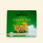 Samira Green Tea With Ginger And Lemon Tea- 125G