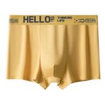 Fashion 4pcs/Set Men Underwear Breathable Boxer Briefs -Multicolors - image 6