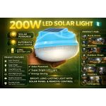 Generic 200w rechargeable LED bulb hanging light with Panel top