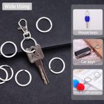 product_image_name-Generic-10 Pcs Stainless Steel Key Ring-7