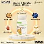 product_image_name-NEOLIFE-Vitamin B Complex Sustained Release – Energy, Brain & Nerve Support – 60 Tablets-1