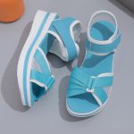 product_image_name-Fashion-Exotic Quality Ladies Women Platform Sandals-blue-4