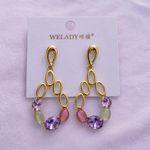 Earrings Multicolor Luxury Stone Drop Earrings