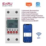 JORDY ELE 63A WiFi Over-Under Voltage Protector Energy Meter - image 2