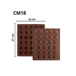 shapes of holes chocolate mold