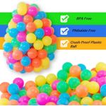 product_image_name-Generic-50Pcs Outdoor swimming pool ball Sport Ball Colorful Soft Water Pool Ocean Wave Ball Baby Children Funny Toys Balloons Indoor outdoor toy ball multicolor -2