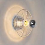 AKT modern vintage-style glass wall sconce