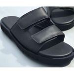 Men Black Unique Leather Pam