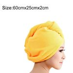 product_image_name-Generic-Hair Turban Breathable Strong Absorbent Microfiber-Hot Pink-6