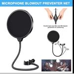 Generic PROFESSIONAL POP FILTER - Pop Shield  for broadcasting and. recording micropnone - image 4