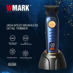 WMARK Brushless Detail Trimmer – Professional Cordless Hair Clipper - image 3