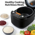 SILVER CREST 5L Large Capacity Electric Rice Cooker Fast Cooker Keep Warm - image 3