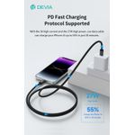 Devia iPhone Fast Type-C to Lightning Cable (5V 3A 1.5M - image 2