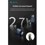 Devia iPhone Fast Type-C to Lightning Cable (5V 3A 1.5M - image 3