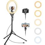Generic 12 Inches Makeup Light - Ringlight Selfie - Instagram - Ring Light With Stand