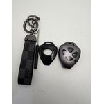 Generic Premium Plastic With Leather Strap Key Case For Toyota Camry, Corolla - image 2