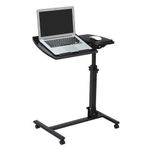 Laptop Rolling Table Height Adjustable Stand Desk