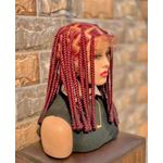 Beautiful luxury braided wig for pretty lady lady