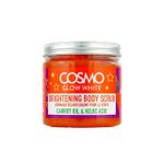 Cosmo Glow White Brightening Body Scrub with Carrot Oil and Kojic Acid. 