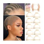 10 Pcs Transparent HD Wig Cap