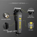 Generic Kiki New Gain Rechargeable Hair Clipper 699/w+cutting accessories (kits) - image 2