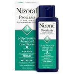 Nizoral Scalp Psoriasis Shampoo and Conditioner.