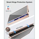 Generic Samsung galaxy Z Fold 7 fashion case with privacy screen protector also comes with type c to c cable - image 4