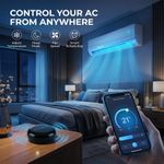 PRIMVORA Universal Remote Control WiFi Smart IR Blaster Tuya – Control AC, TV, Decoder & Fan From Phone - image 3