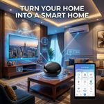 PRIMVORA Universal Remote Control WiFi Smart IR Blaster Tuya – Control AC, TV, Decoder & Fan From Phone - image 7