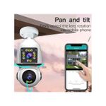 product_image_name-Generic-CCTV Bright Wireless Light Bulb CCTV IP Camera – 360° WiFi Smart Surveillance Camera-Auto Tracking Pan Tilt Waterproof Night Vision-2