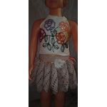 product_image_name-Fashion Collection-Handmade Crochet Baby Girl Skirt – Stylish crochet Infant Toddler Skirt with Flower Design-1