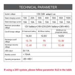 Generic 30A 2USB Intelligent Regulator PWM Solar ChargeController - image 8