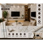 Generic Waterproof Wallpaper PVC Wall Sticker Self Adhesive