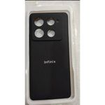 Silicon Back Case For Infinix Note 40 Pro - Black