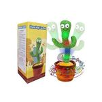 Generic Dancing Talking Cactus Doll Toy Speak Record Repeat Sound - image 2