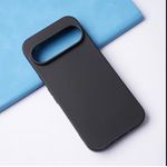 Google Pixel 6 pro Silicone Phone Case & Pouch With Camera Protection - Scratch Resistance, Shockproof Protective Case Black  - ( GP ) - image 4