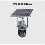 Generic Solar Powered Dual Lens PTZ CCTV Camera V380 - image 3