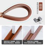 Under Door Bottom Seat Strip Draft Stopper And Pest Expellant (Brown) X1
