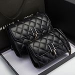 Fashion Elegant Quilted Chain Crossbody Bag - image 3
