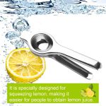 Generic Manual Juicer Extractor, Stainless Steel Lemon Squeezer for Orange & Citrus - image 7