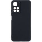 product_image_name-XIAOMI-Mi Redmi Note 11S/11 Silicone Back Case Black-3